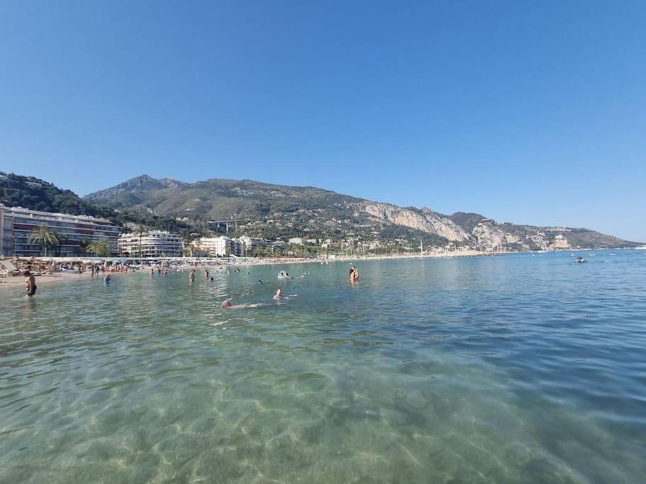Le Garavan, Superbe Studio Vue Mer Et Vieux Mentona Zewnętrze zdjęcie